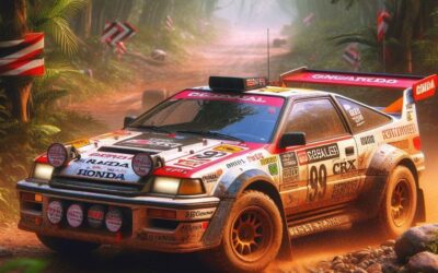 ¿UN HONDA CRX RALLY DE GRUPO B CON 4 MOTORES DE MOTO?